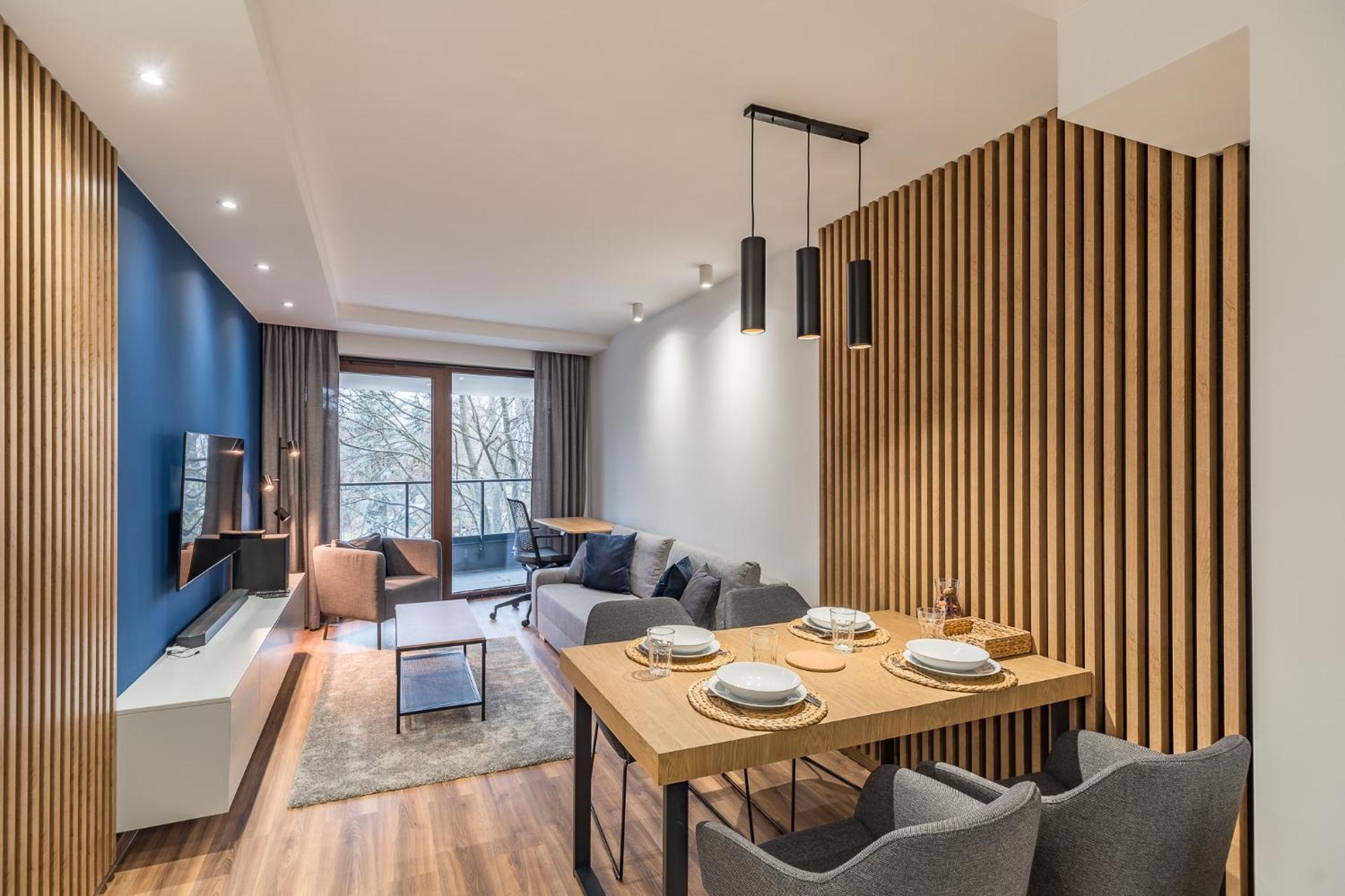 Apartament Business - 47m2, Balcony And Parking By Rentujemy